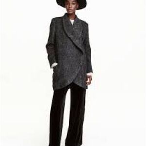 H&M Studio Alpaca Mohair Wrap Coat